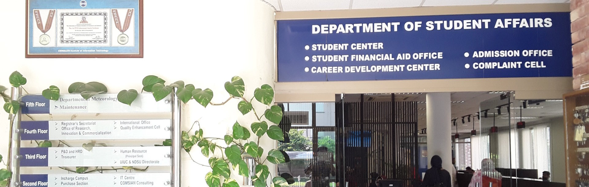 Student Affairs Department