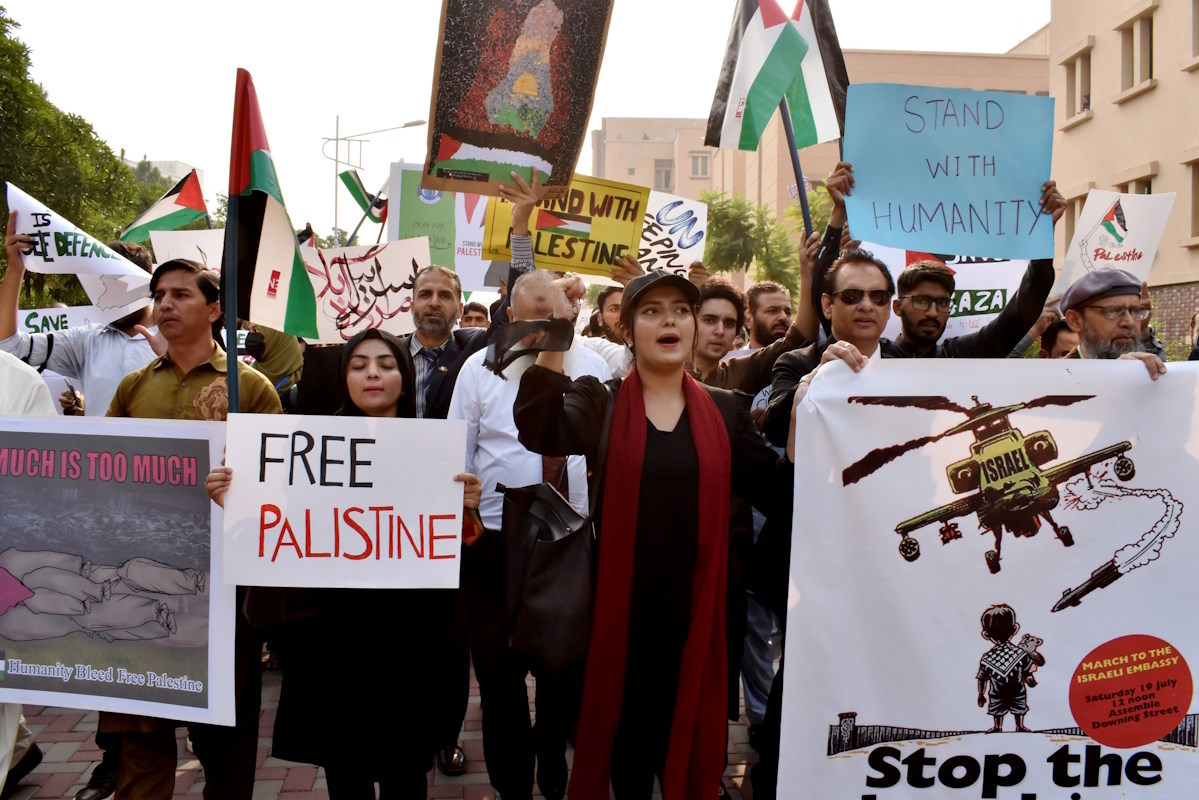”Gaza walk” on 08 November 2023